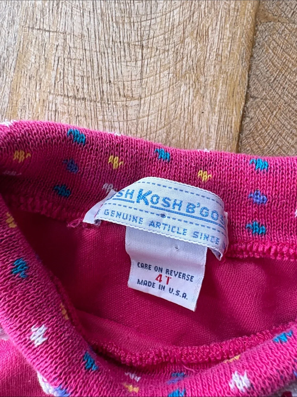 VTG OshKosh girls turtleneck top size 4t